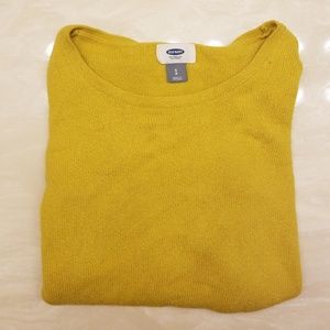 Old Navy Small Mustard Yellow Sweater